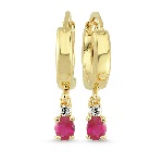 Ruby Earrings